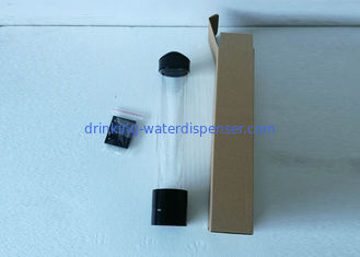 Projeto higiênico do ambiente da cor plástica do preto do suporte de copo do distribuidor da água